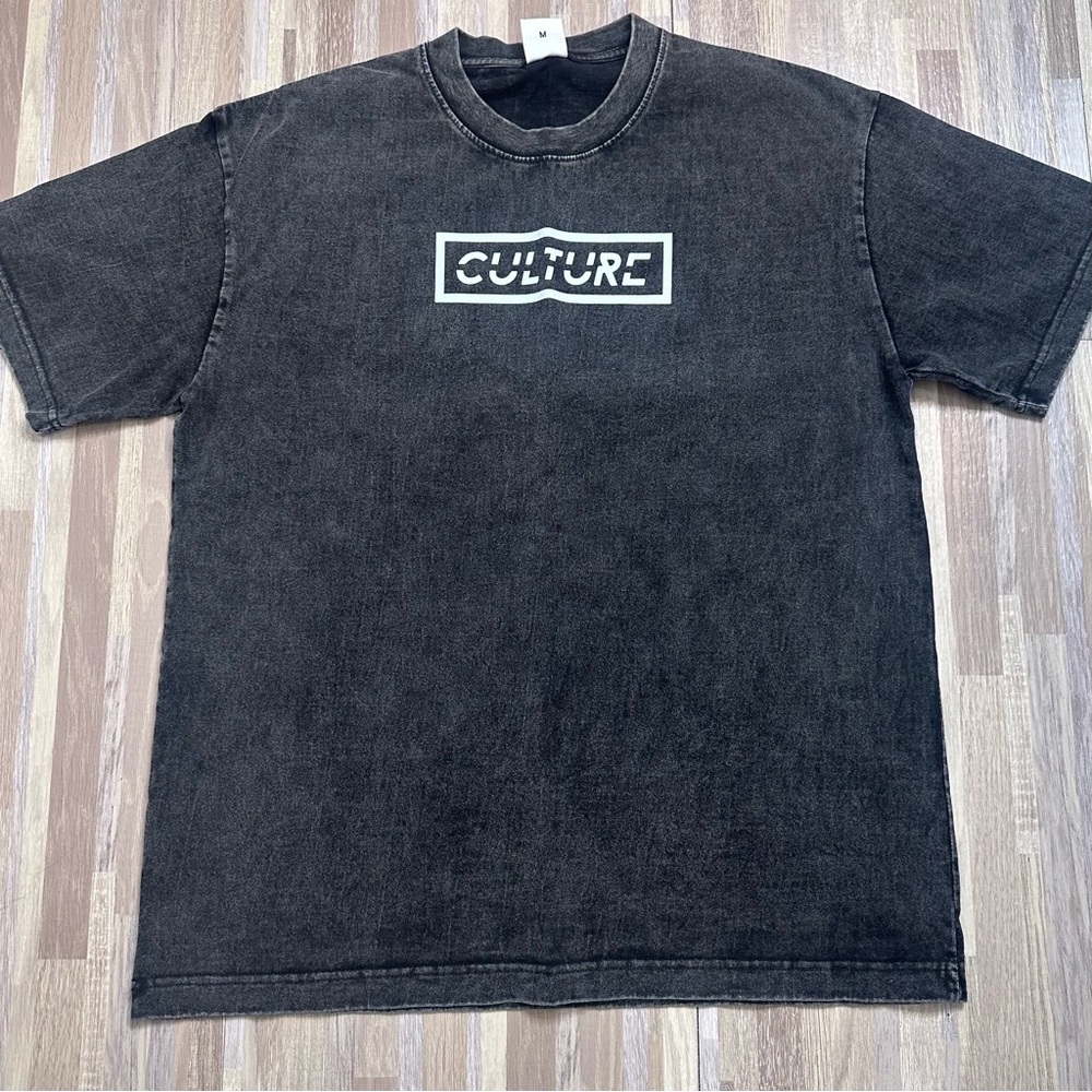 Culture Kicks Box Logo Black Graphic T-Shirt Men’s Medium